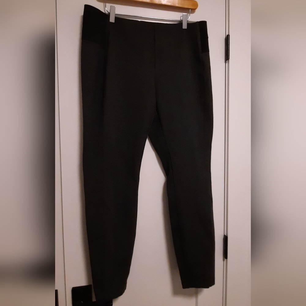 Grey Slim Ponte Pants